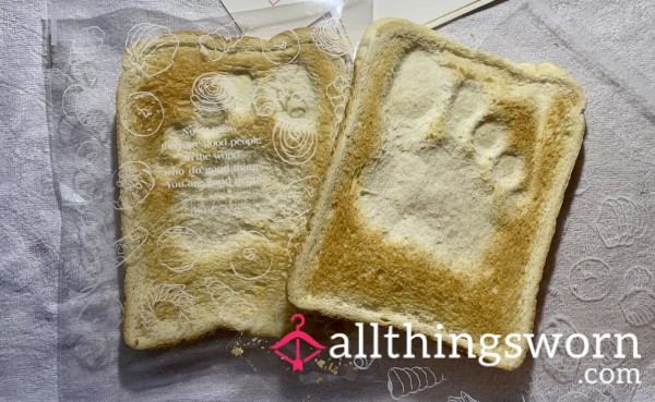 Foot Print Bread/ Toast 🦶 🍞