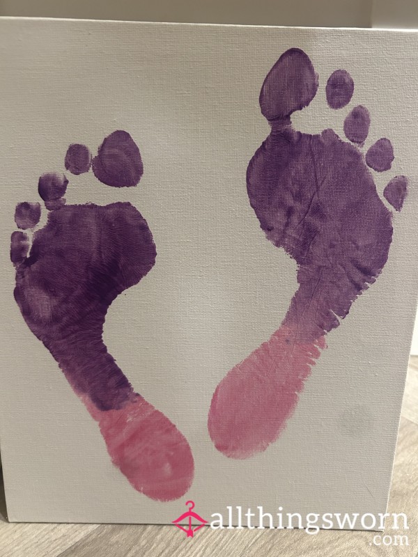 Foot Print Canvas