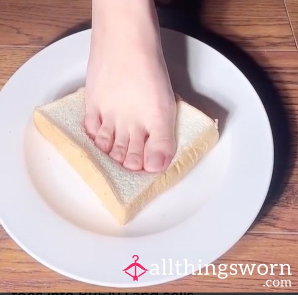 Foot Stomping On Food