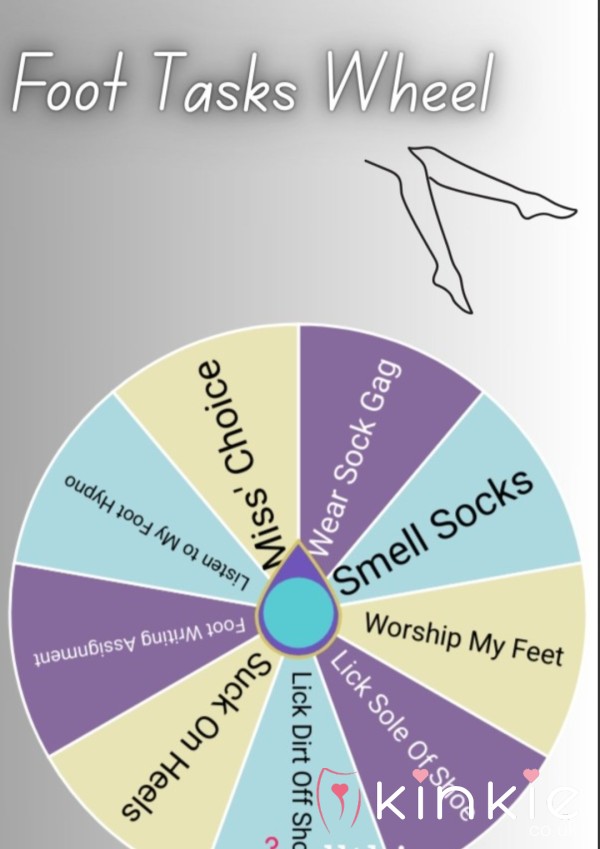 Foot Tasks - Spin The Wheel 👠