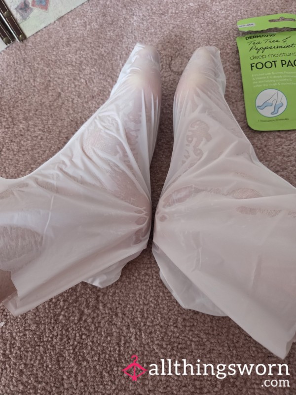 Foot Treatment/mask Vegan  Used Tra Trea