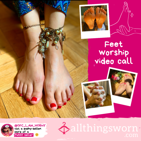 📲🦶🏼Feet Worshipping Video Session 3️⃣ 3min=8€, 5️⃣ 5min=12€, 🔟 10min=18€