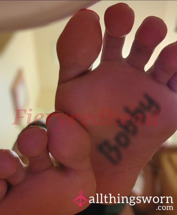 Foot Writing