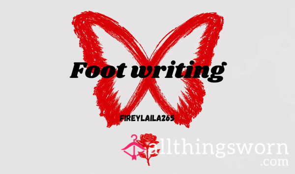 Foot Writing