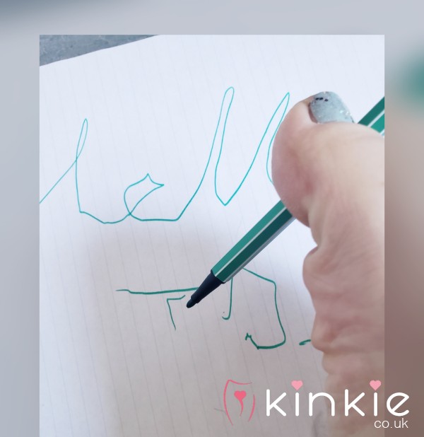My Size 8 Feet Custom Writing Video 🖊 🎬