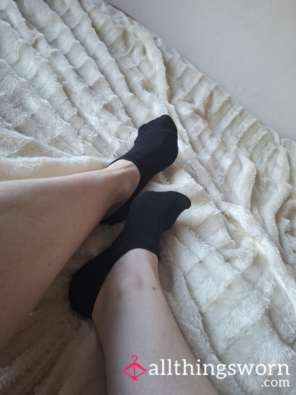 Footies Black Socks🖤🥵