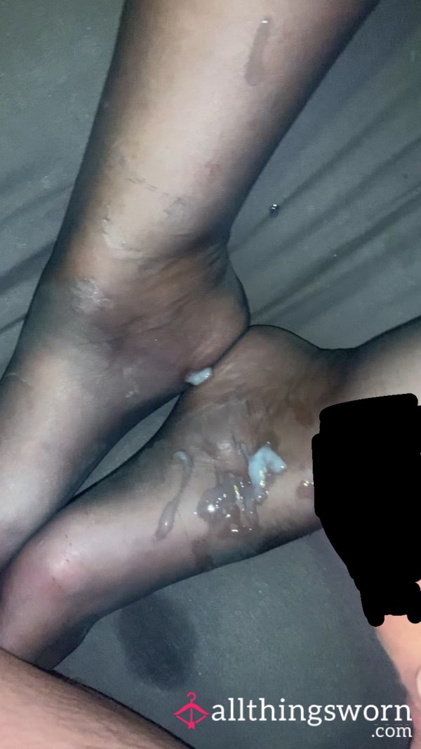 Footjob With Mr B Video . C*m On Feet Finish