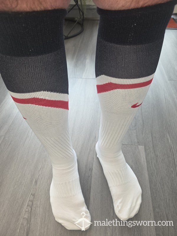 Footy Socks Worn For 48 Hours With 1 Free Customisation