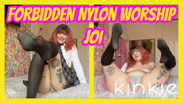 Forbidden Nylon Worship JOI