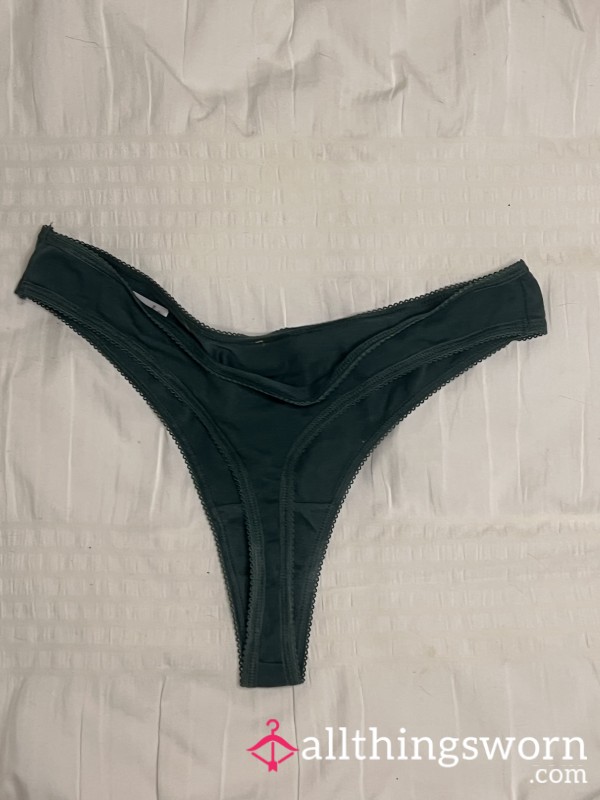 Forest Green Thong