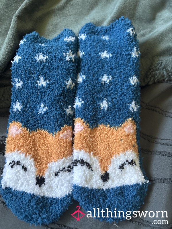 Foxy Fuzzy Socks