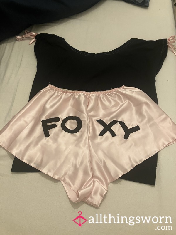 Foxy Jammies Worn By Yours Truly 💋