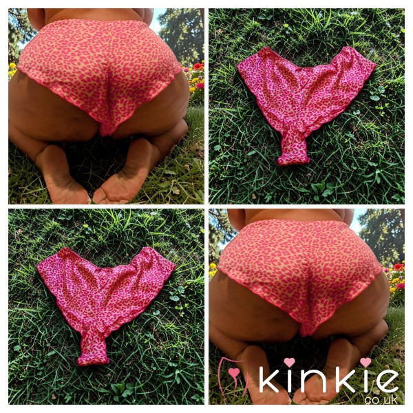French Knickers Leopard Pink