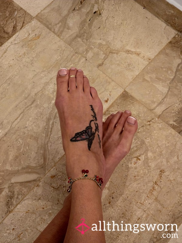 Fancy French Pedi 💦