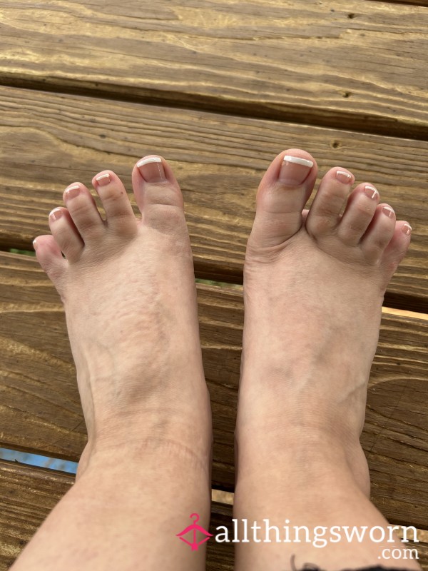 French Pedicure Goodness
