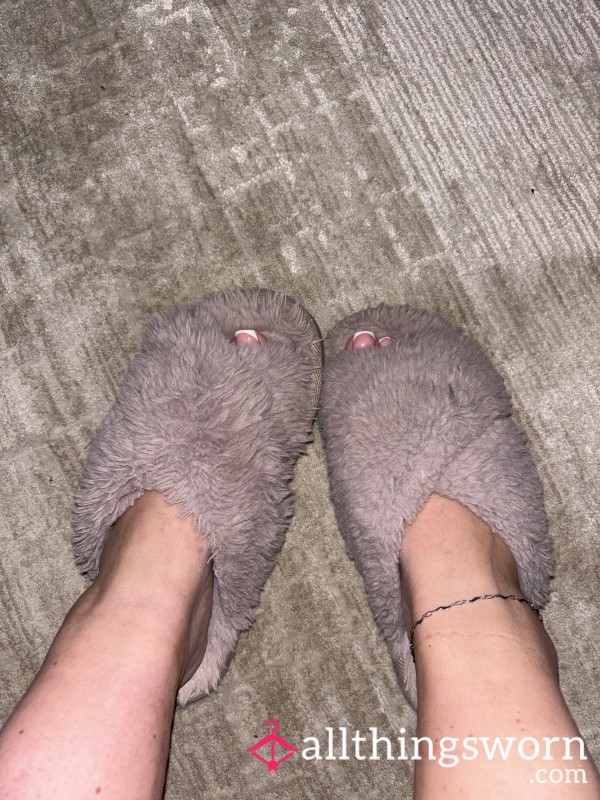 Fresh Clean Feet In Dirty Slippers