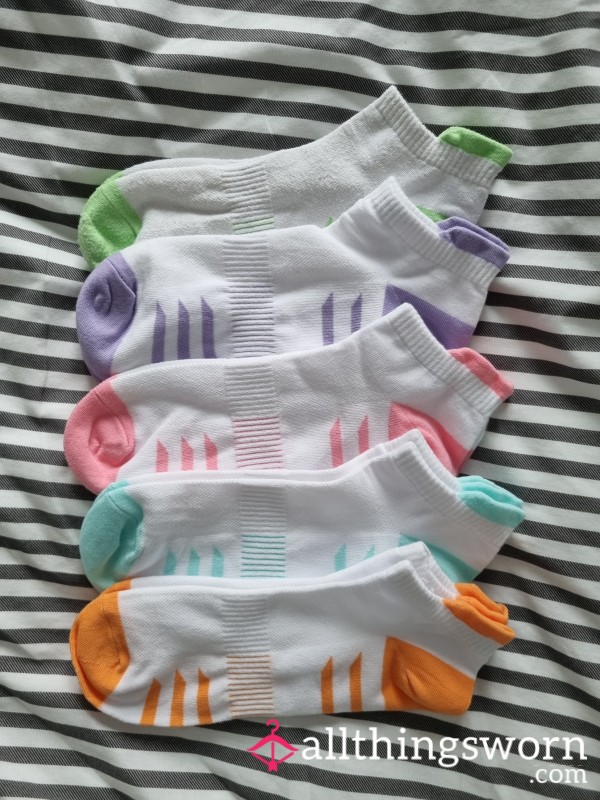 Fresh Colour Block Sports Socks