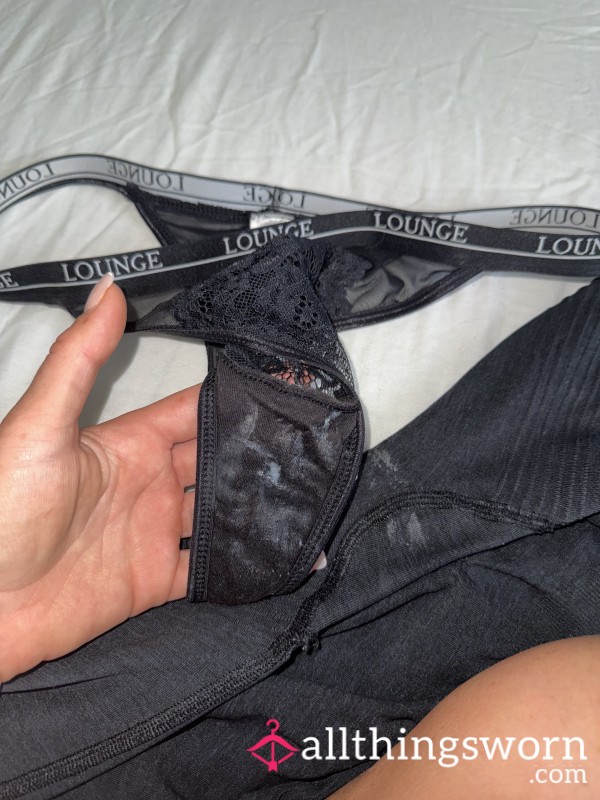 Fresh, Creamy Lounge Wear Lace S**y Thong, Every Inch Soaked In Me. Sealed Tight For The Ultimate Taste Experience. Who’s Craving A Mouthful Of Me? 💌💦
