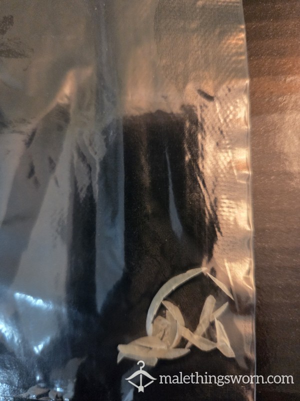Fresh Cut Toe Nail Clippings