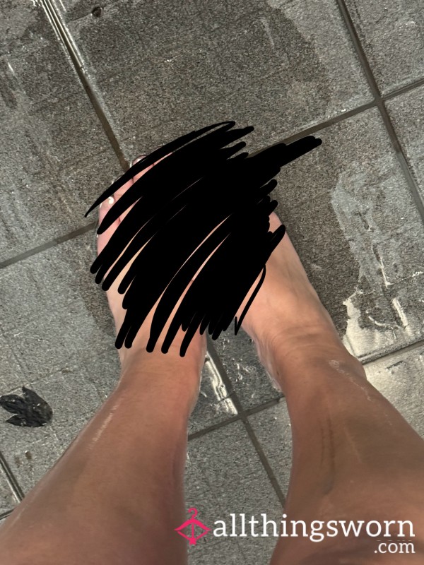 Fresh From The P**l — Wet Athlete Feet Set 👣💦🏊‍♀️