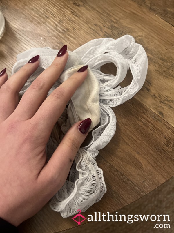 Fresh From Today, White Thong