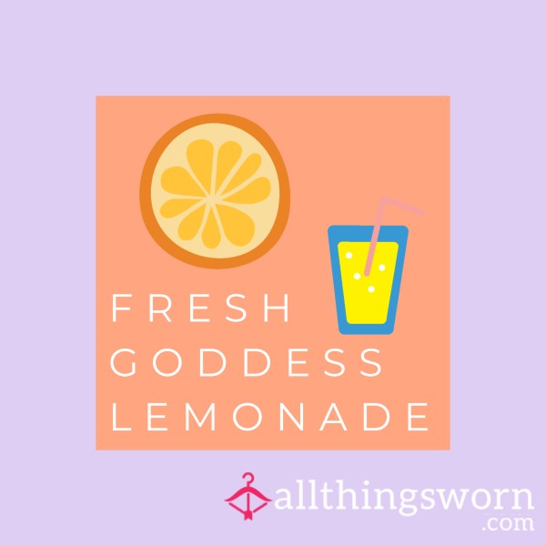 Fresh Goddess Lemonade / Goddess Nectar