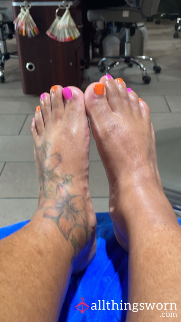 Fresh Lickable Manicure Colorful Colors Feet