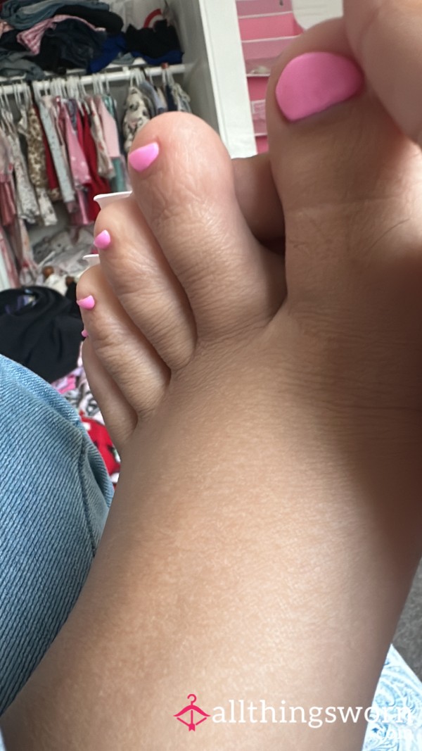 Fresh Mani Toes 🩷🫶🏼