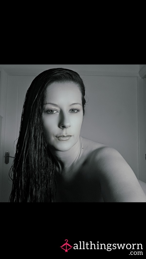 Fresh Out The Shower. Wet And Naked