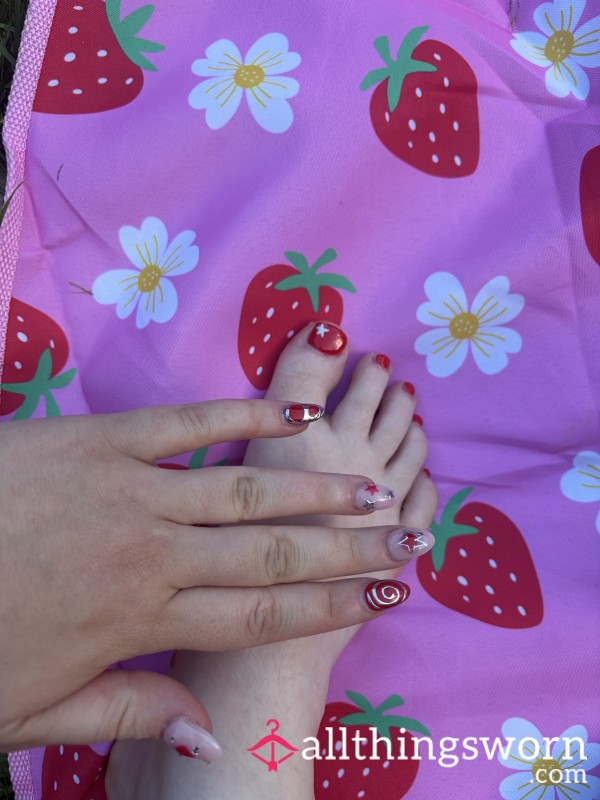 Fresh Pedicure Pics 👣💋