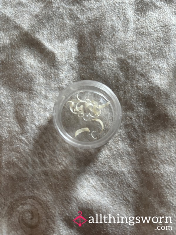 Fresh Pedicure Toenail Clippings 😈 Collected Today