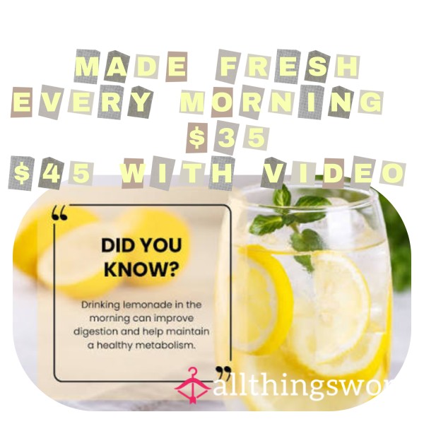 Fresh Squeezed! Only One A DAY ( MORNING 🌄 FLOW 🍋) With Video $35