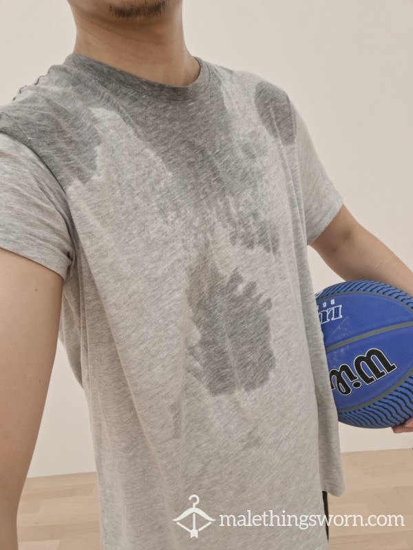 Sweat Soaked Cotton T-shirt