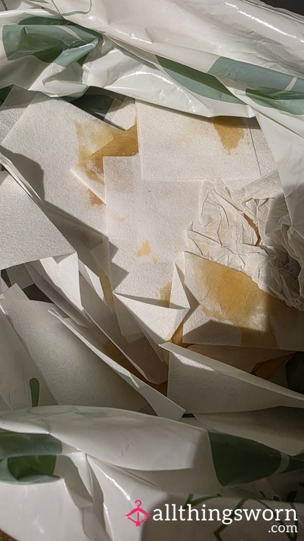 Fresh Wax Stripes From My Legs And Pu**y