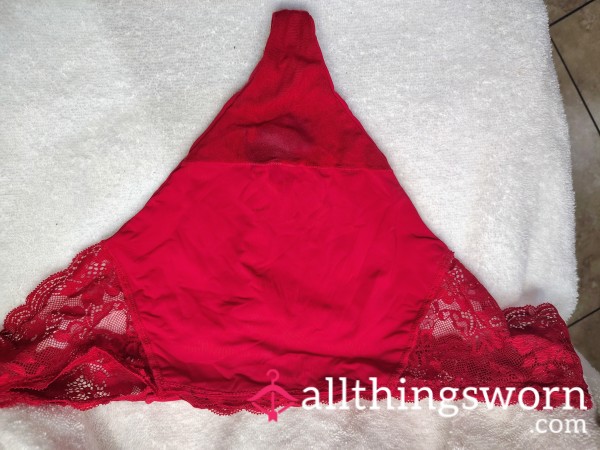 Fresh Wet Worn Thong