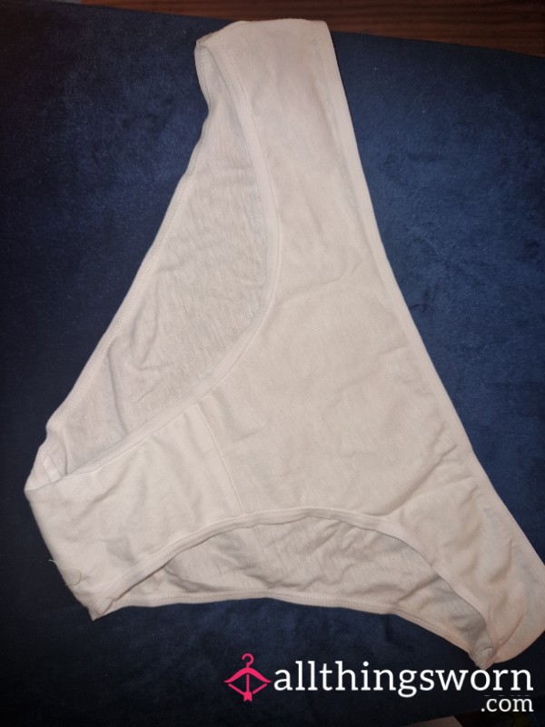 Fresh White Cotton Knickers
