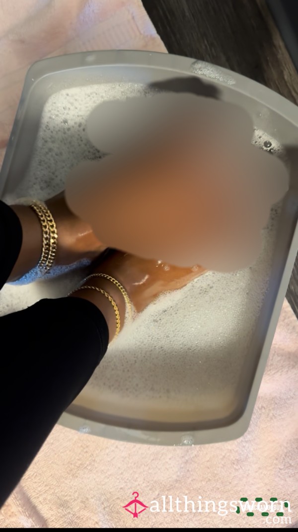 Fresh White Pedicure Foot Pics – Limited Access