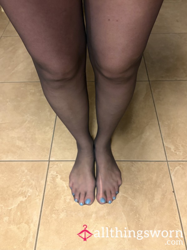 Freshly Abused Nylons W Run *ONE TIME ONLY SALE FOR PANTYHOSE*