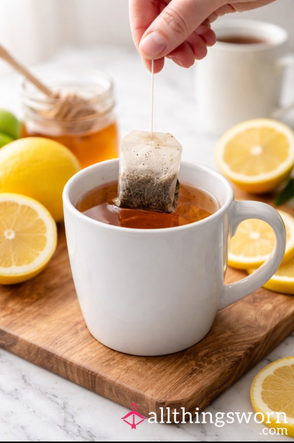 Freshly Brewed Lemon Teabags