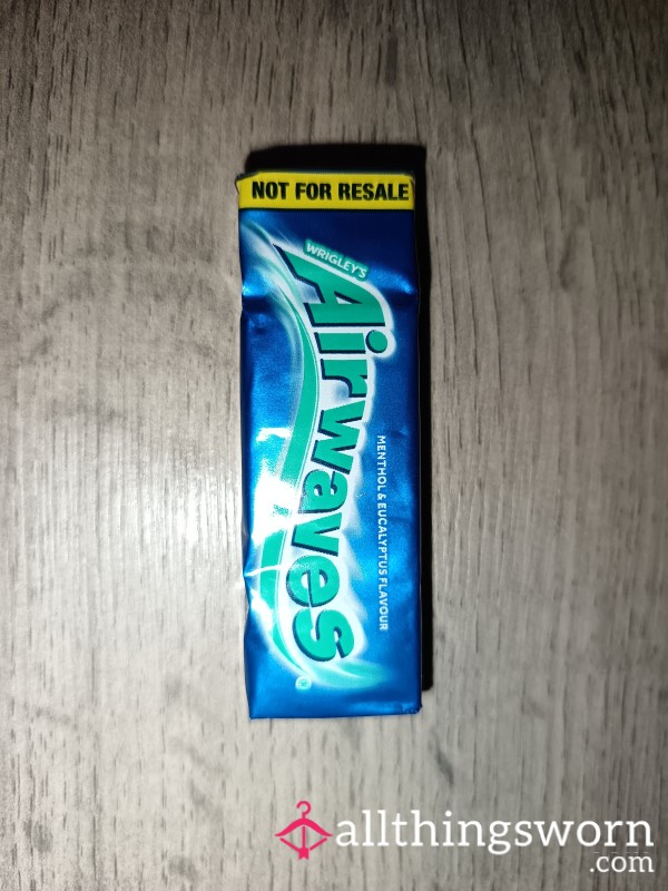 Freshly Chewed Chewing Gum 😍