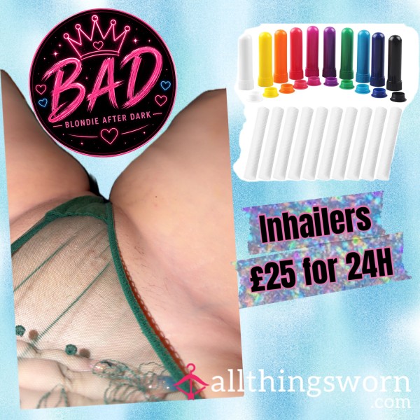 💨 Freshly Filled Aroma Inhalers – 24 Hour Carry 💚