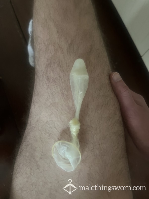 Freshly Filled Condom