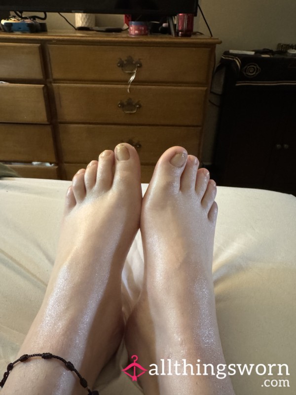Freshly Moisturized Feet