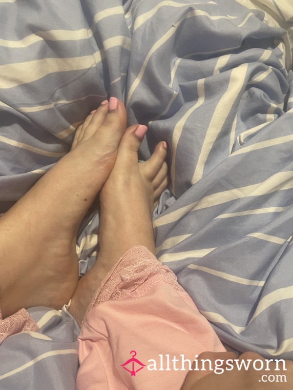 Freshly Painted Toes