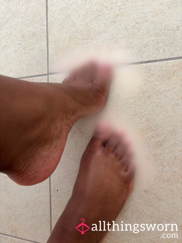 Freshly Pedicure Toes