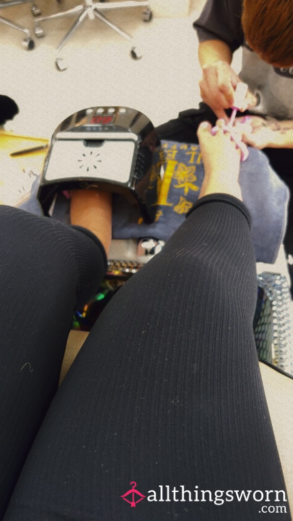 Freshly Pedicured And Painted Toes Today Waiting To Be Seen 😋😉