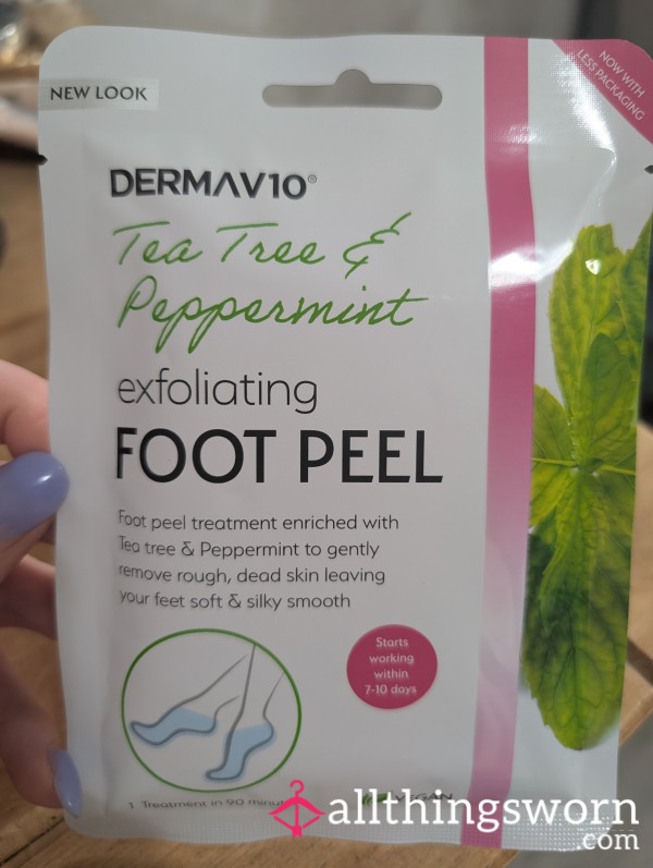 Freshly P**led Foot Bliss.