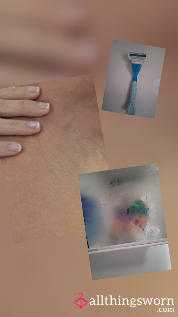 🪒 Razored Armpit Hair & Used Razor