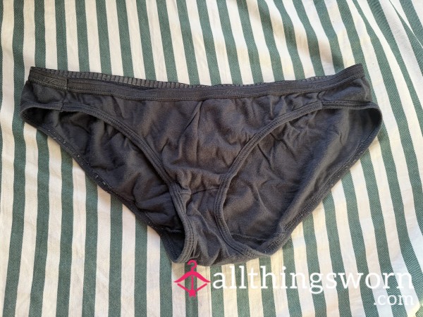 Dark Cotton Panties - Over Night Wear
