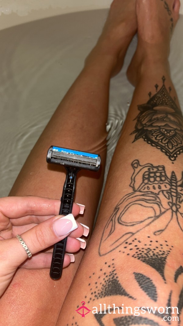 Freshly Shaven Legs, Razor Wants A New Home